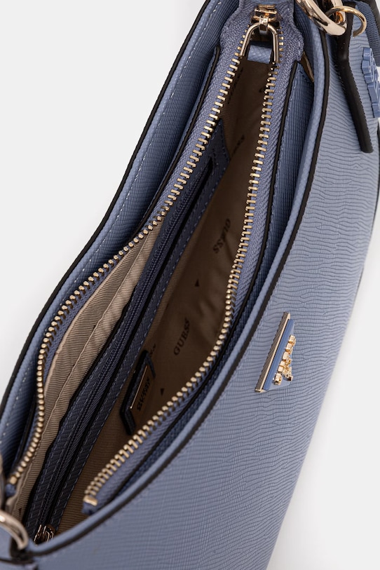 Τσάντα Guess NOELLE HWZG96.72180 μπλε