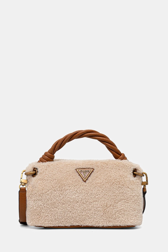 Guess torebka SHAIDA nie mieści A4 beżowy HWWB81.43110