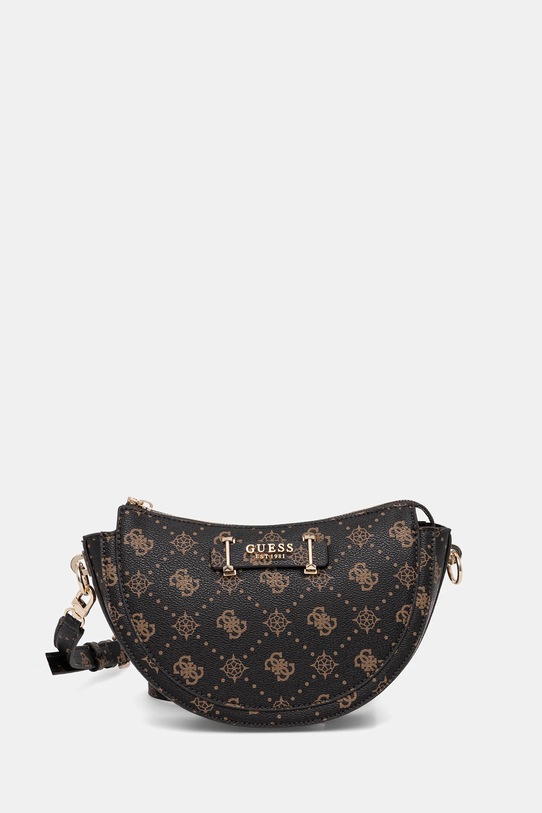 Guess torebka SILIA nie mieści A4 brązowy HWGP98.90180