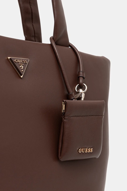 Guess torebka SUNETRA brązowy HWNG75.34230