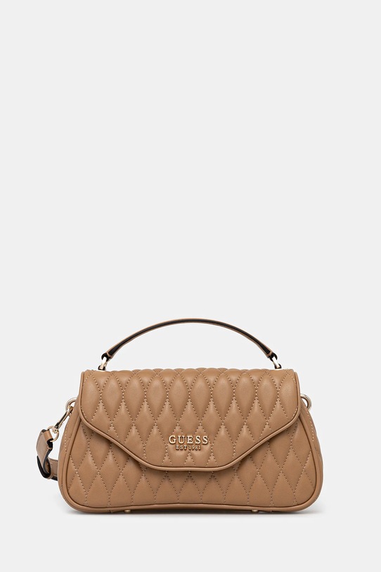 Guess torebka VALLA nie mieści A4 brązowy HWQG81.22200