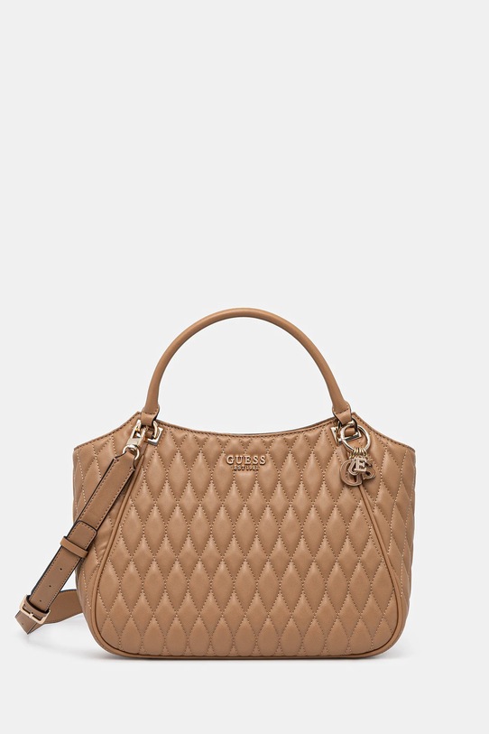 Guess torebka VALLA aplikacja beżowy HWQG81.22220