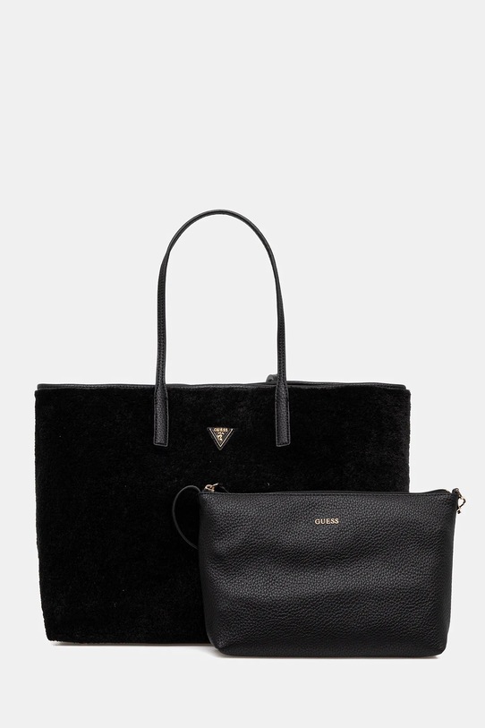 Guess torebka VICTTORIA mieści A4 czarny HWWS95.14290