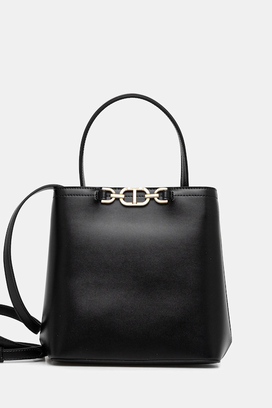 Twinset torebka nie mieści A4 czarny 252TB7304