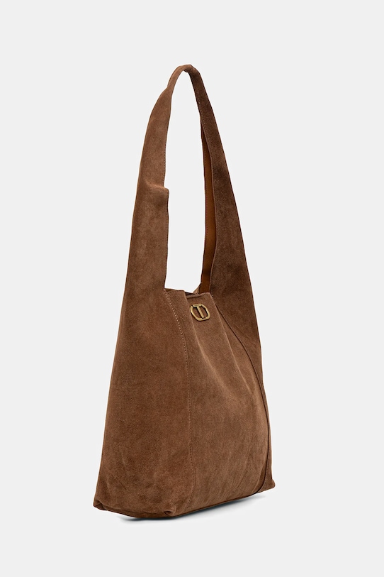 Twinset torebka zamszowa 252TB7380 brązowy AW25