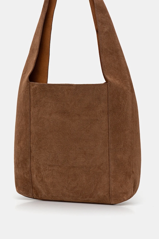 Akcesoria Twinset torebka zamszowa 252TB7380 brązowy