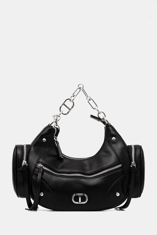 Twinset poșetă uni negru 252TD8180