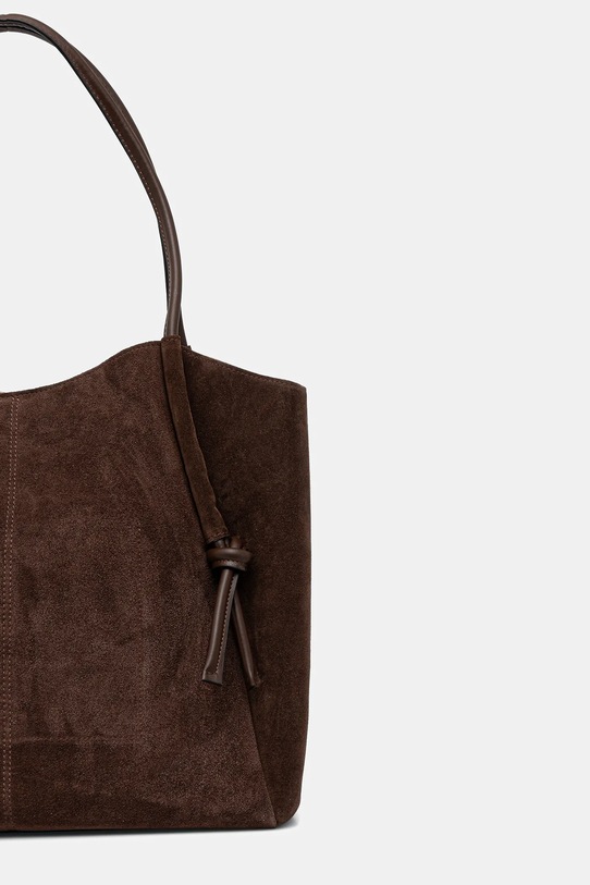 Akcesoria Twinset torebka zamszowa 252TD8350 brązowy
