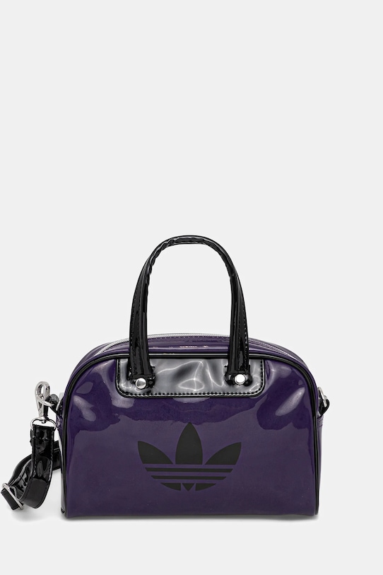 adidas Originals torebka Adicolor nie mieści A4 fioletowy JX0248