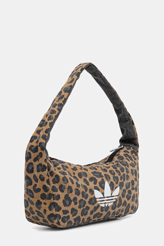 adidas Originals geantă de bumbac Leo S Bag JX3198 maro AW25