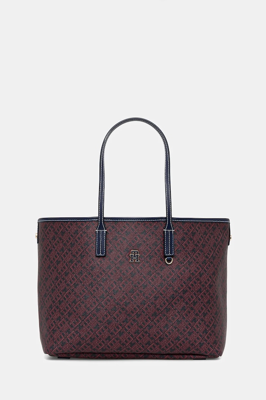 Tommy Hilfiger torebka mieści A4 czerwony AW0AW17696