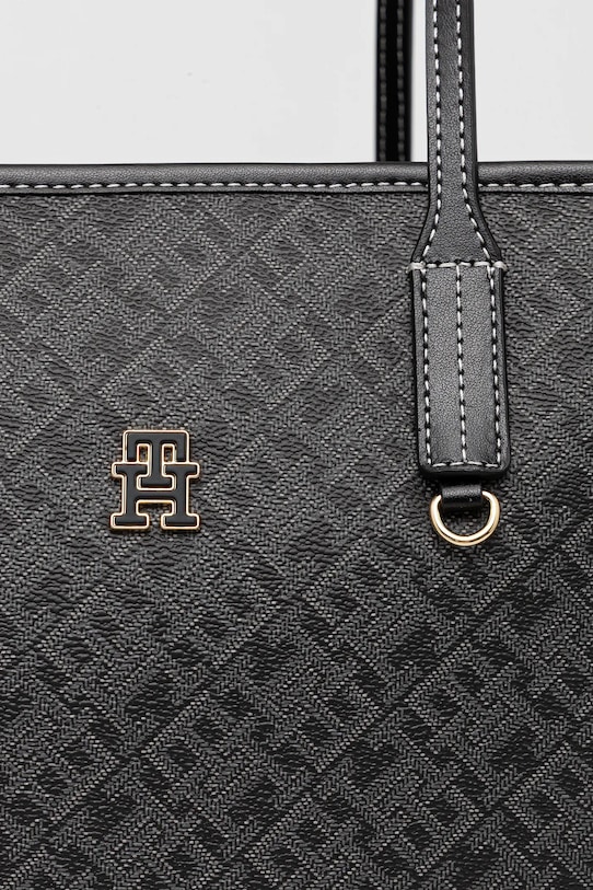 Kabelka Tommy Hilfiger čierna AW0AW17696