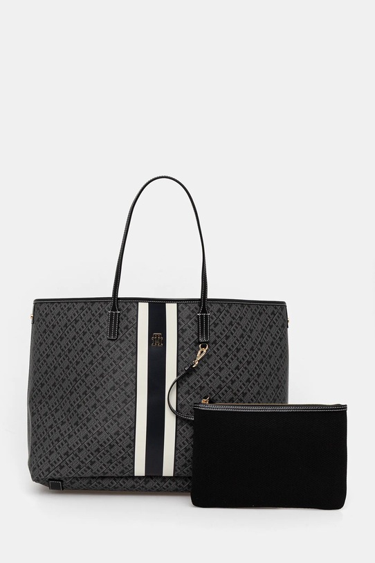 Tommy Hilfiger torebka mieści A4 czarny AW0AW17697