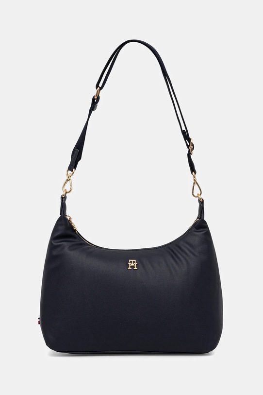 Tommy Hilfiger torebka nie mieści A4 granatowy AW0AW17701