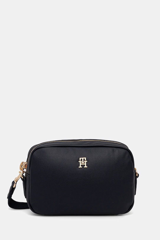 Tommy Hilfiger torebka nie mieści A4 granatowy AW0AW17702