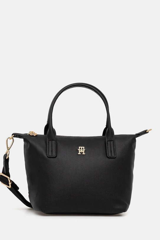 Tommy Hilfiger torebka nie mieści A4 czarny AW0AW17708