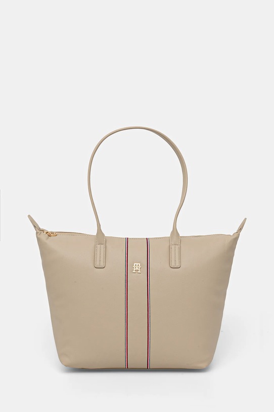 Tommy Hilfiger torebka aplikacja beżowy AW0AW17999