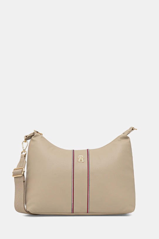 Tommy Hilfiger torebka aplikacja beżowy AW0AW18000