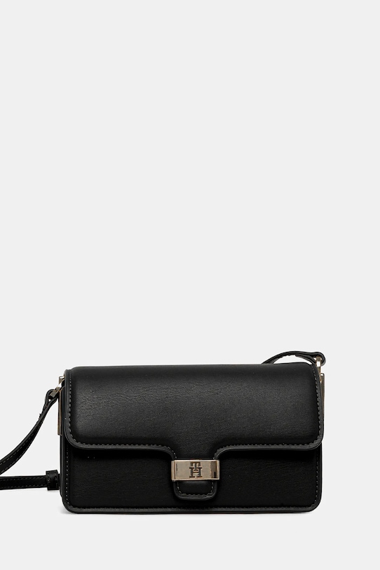 Сумочка Tommy Hilfiger не вмещает А4 чёрный AW0AW18028