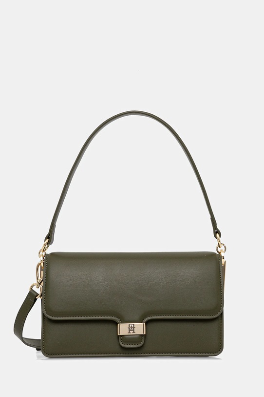Tommy Hilfiger poșetă uni verde AW0AW18029