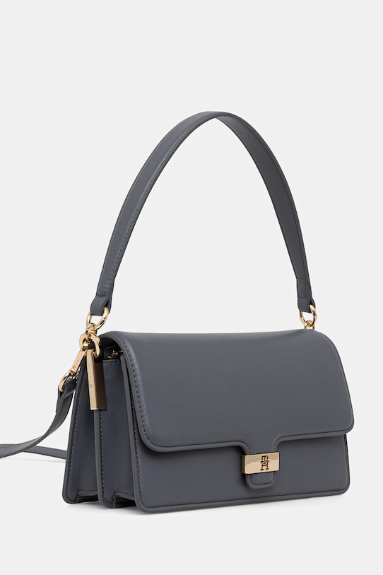 Τσάντα Tommy Hilfiger AW0AW18029 γκρί AW25