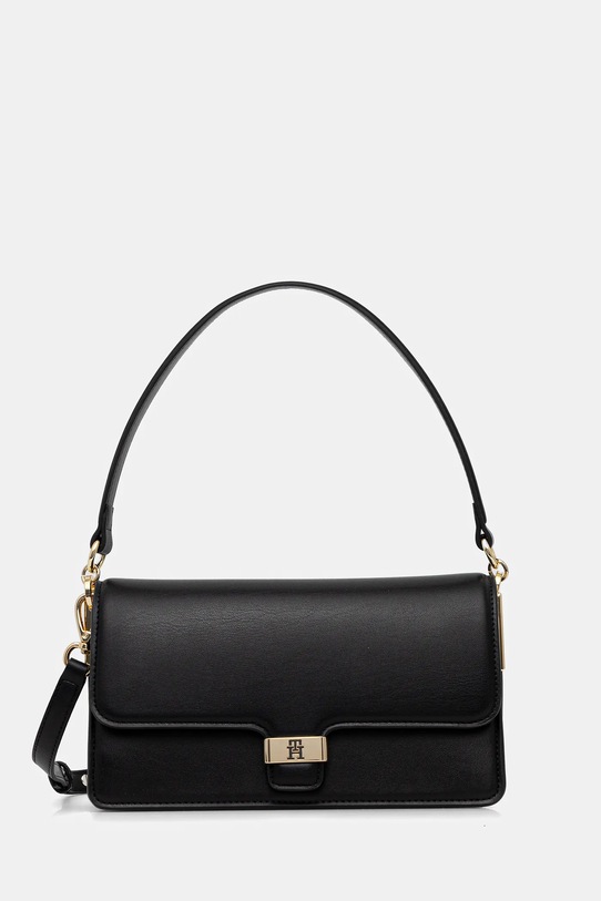 Tommy Hilfiger torebka nie mieści A4 czarny AW0AW18029