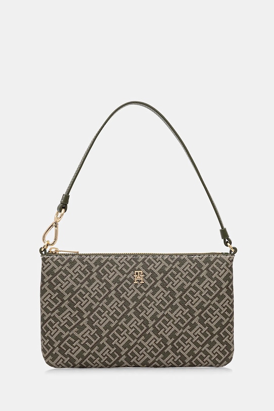 Tommy Hilfiger torebka nie mieści A4 zielony AW0AW18026