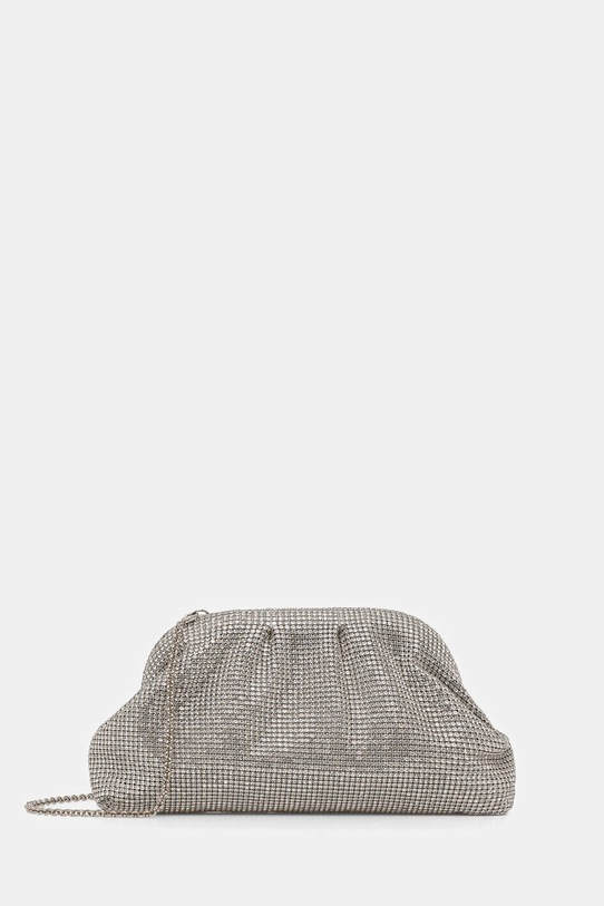 Luisa Spagnoli kopertówka nie mieści A4 srebrny 542569