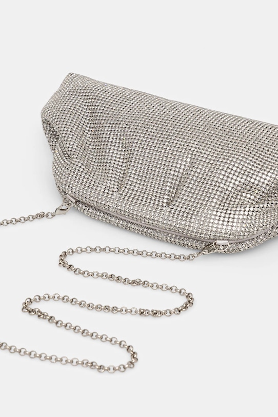 Akcesoria Luisa Spagnoli kopertówka 542569 srebrny