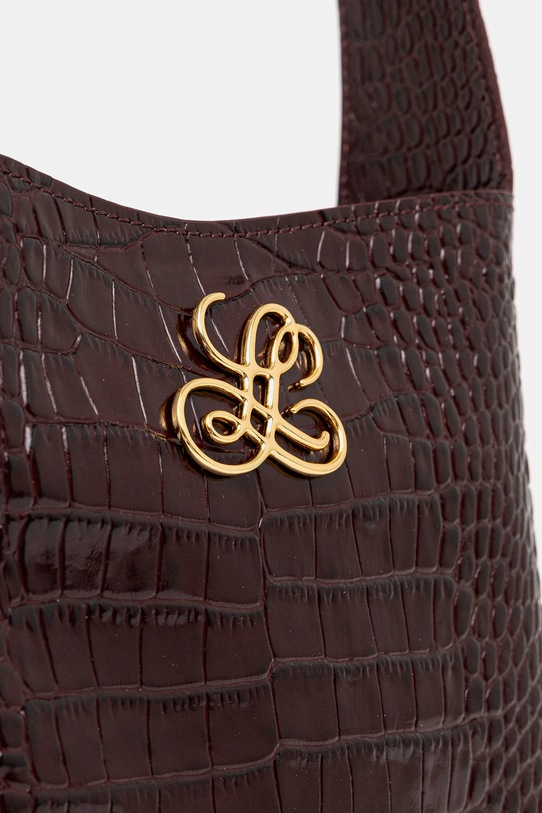 Luisa Spagnoli poșetă de piele burgundia 542513.LS