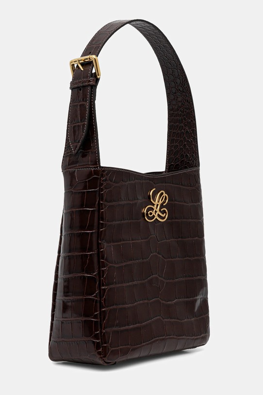 Luisa Spagnoli poșetă de piele 542513.LS maro AW25