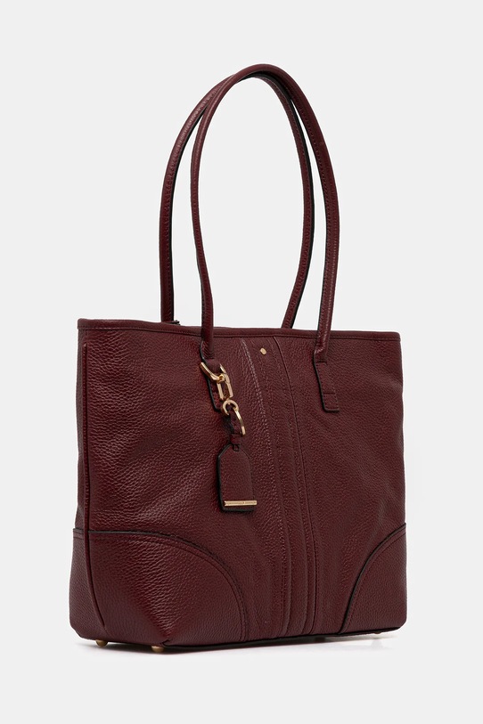 Geox poșetă de piele MIEREILLE D56ZPA.00046 burgundia AW25