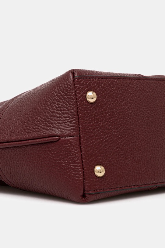 Geox poșetă de piele MIEREILLE D56ZPA.00046 burgundia