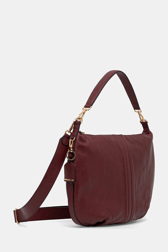Kožená kabelka Geox AURELYI D36KYA.00046 burgundské AW25