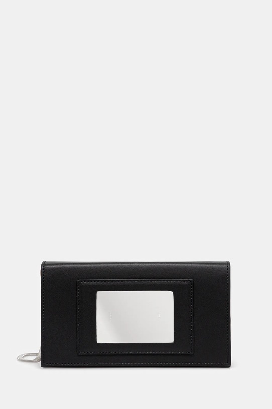 Heliot Emil leather handbag detachable strap black AW25.15.083.BLK01