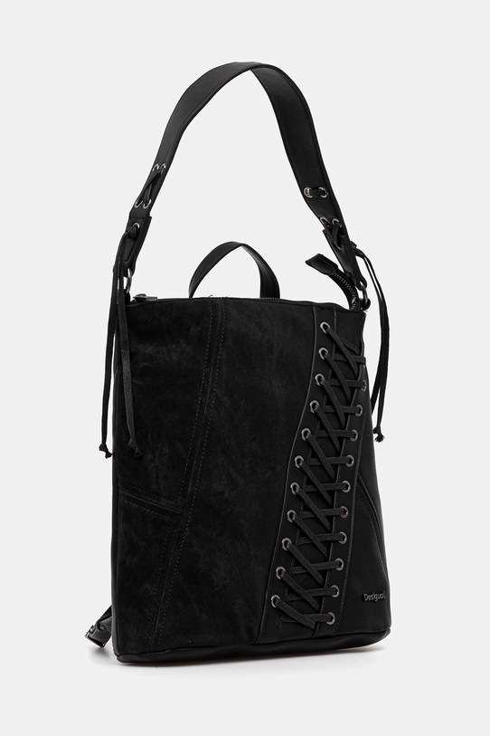Desigual plecak BLACK PATCH TANGO P 25WAKP12 czarny AW25