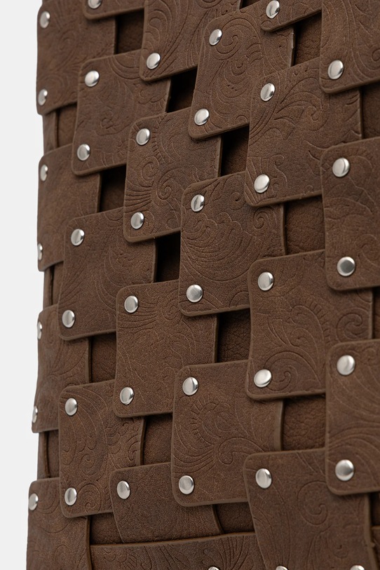 Desigual plecak NEW PATCH 1 CHOC brązowy 25WAKP39