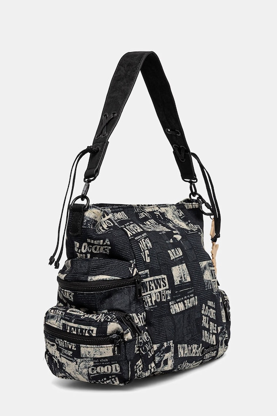 Desigual geantă NEWSPAPER ARICA 25WAXA20 negru AW25