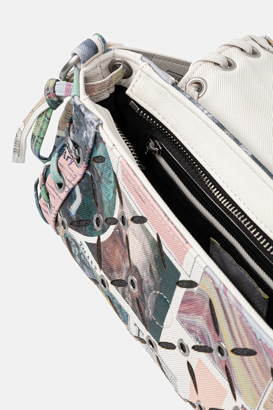 Desigual torebka JULIETT CUT OUT 25WAXD02 zielony