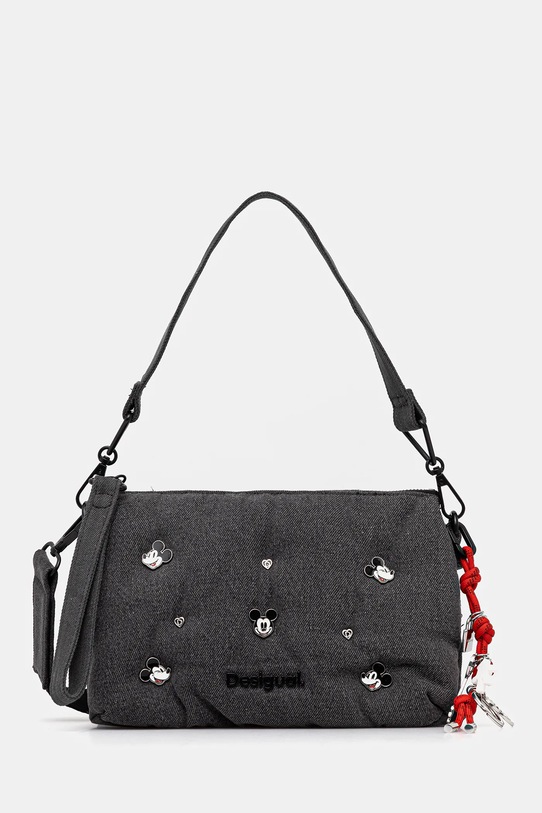 Сумочка Desigual MICKEY STUD аппликация серый 25WAXD08