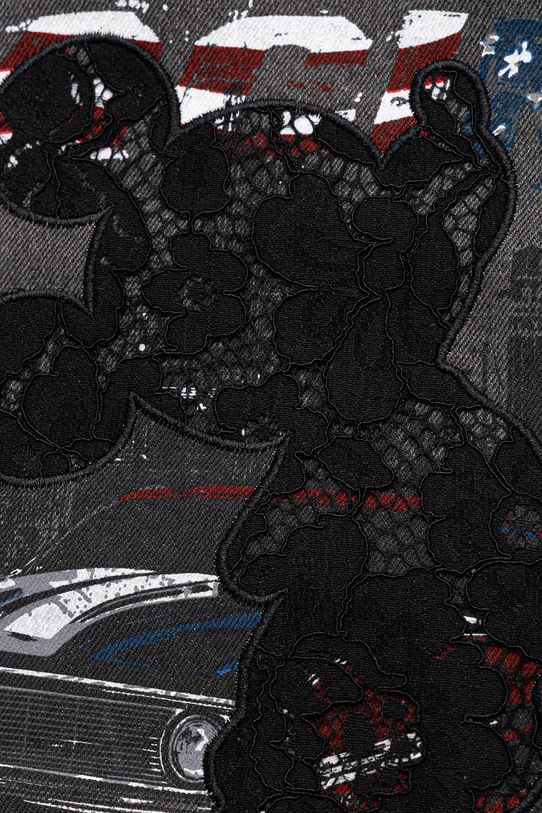 Desigual poșetă MICKEY STUD gri 25WAXD20