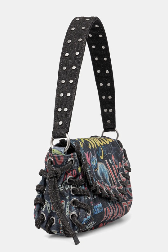 Desigual torebka PIZZICATO ZARAU 25WAXD22 granatowy AW25