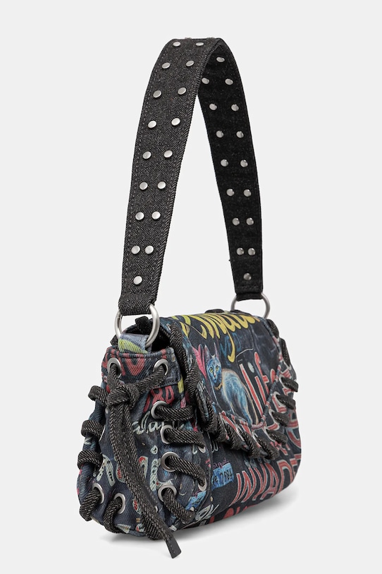 Τσάντα Desigual PIZZICATO ZARAU 25WAXD22 σκούρο μπλε AW25