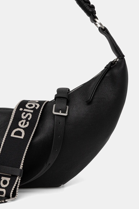 Akcesoria Desigual torebka HALF LOGO ZANTE BLACK 25WAXP52 czarny