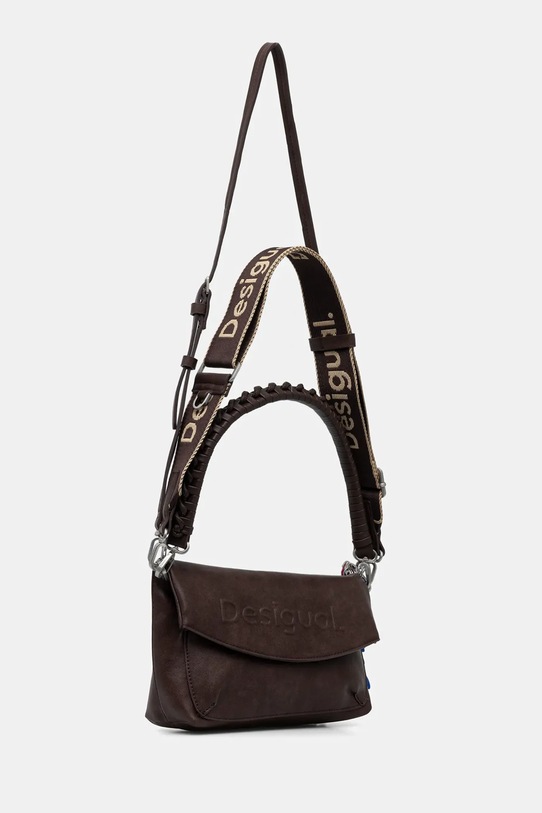 Kabelka Desigual HALF LOGO TROKEL 25WAXP70 hnedá AW25