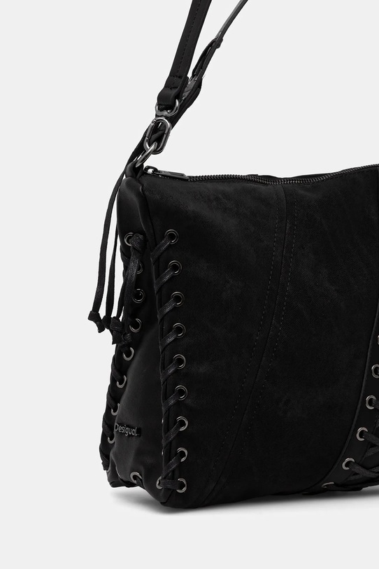 Doplnky Kabelka Desigual TANGO BLACK PATCH LEI 25WAXP79 čierna