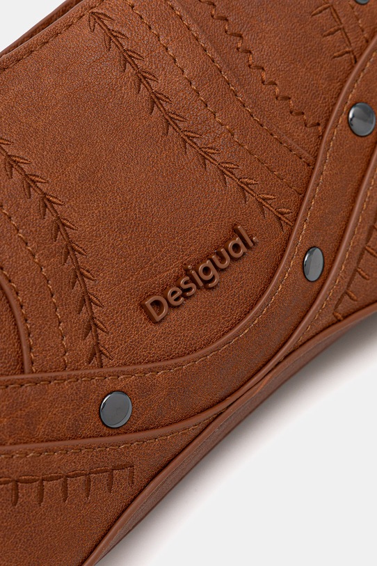 Desigual torebka EMBRO PATCH ALSACIA C brązowy 25WAXPA7