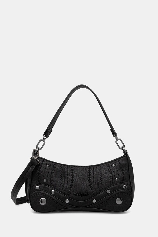 Desigual torebka EMBRO PATCH ALSACIA B nie mieści A4 czarny 25WAXPA9