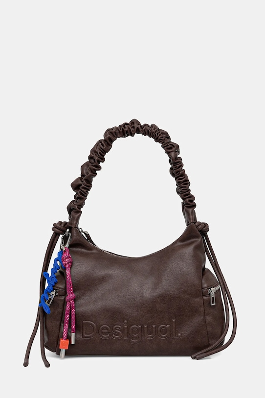 Чанта Desigual HALF LOGO MONTVIL щампа кафяв 25WAXPAY