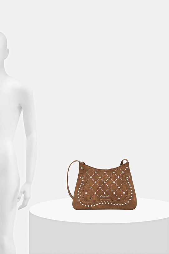 Desigual torebka YANKEE MANAOS CAMEL 25WAXPB4